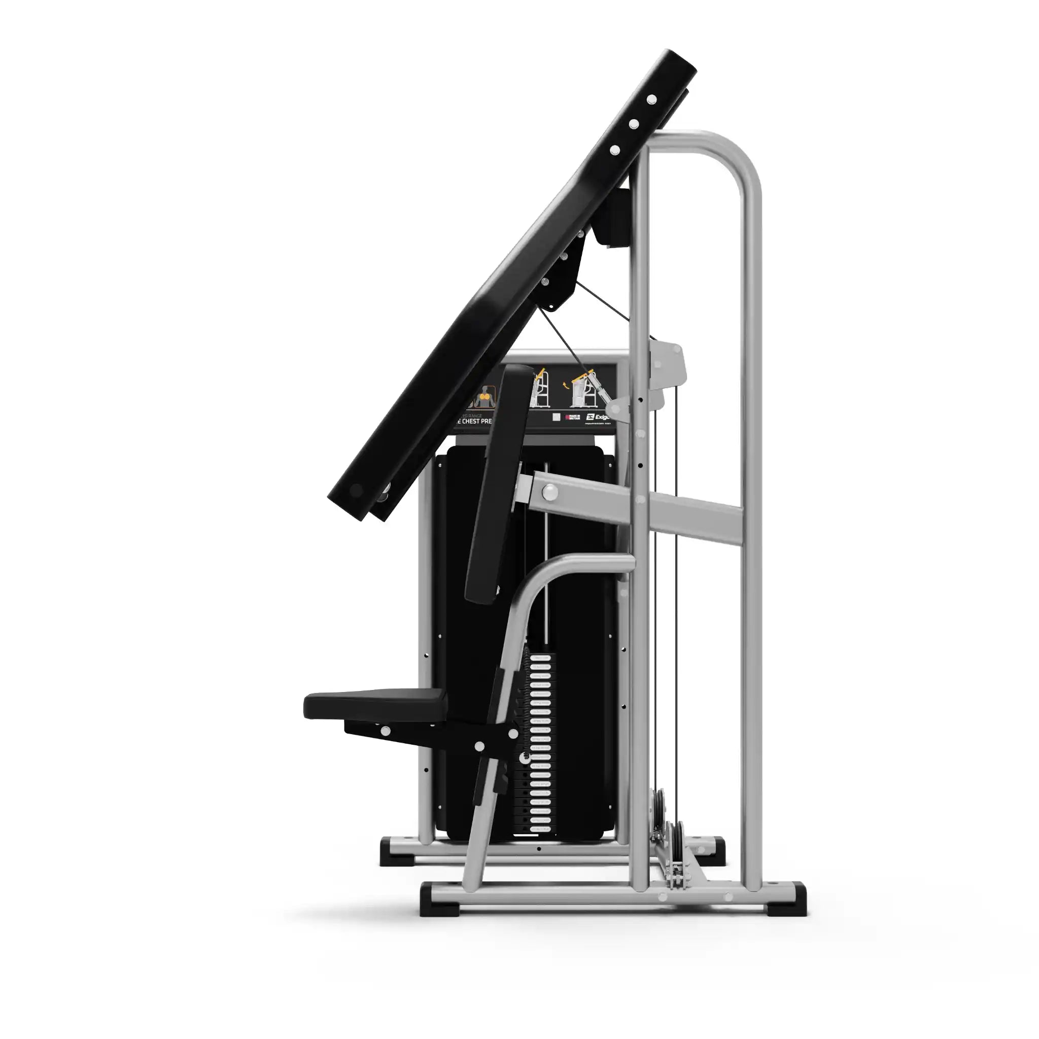 Exigo Selectorised Incline Chest Press Side