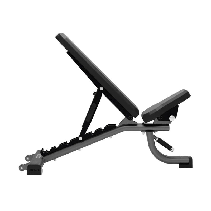 JORDAN® Adjustable Bench Incline Gray