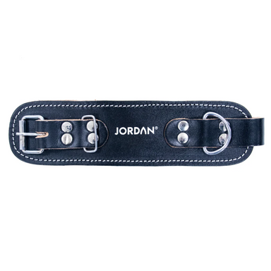 JORDAN® Leather Ankle Straps Flat