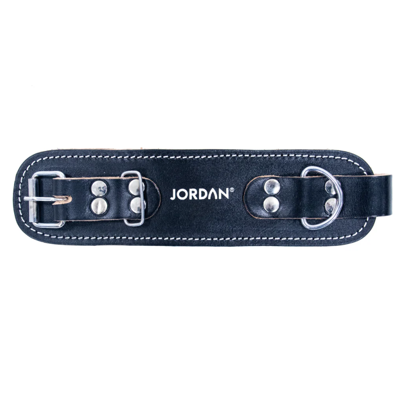 JORDAN Leather Ankle Straps Flat