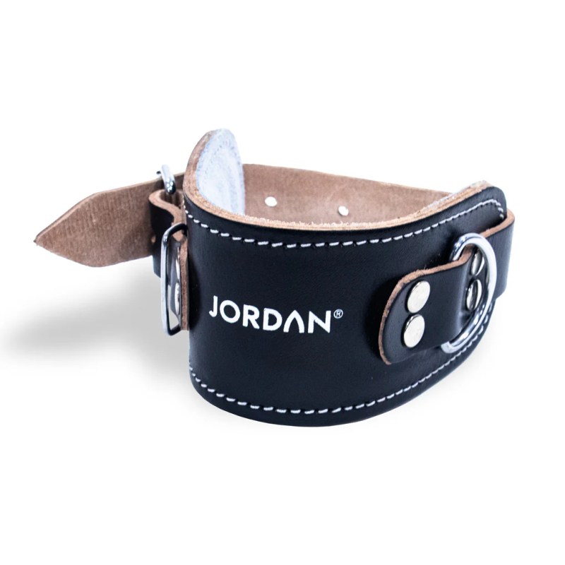 JORDAN Leather Ankle Straps Left