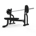 JORDAN Olympic Flat Bench Black