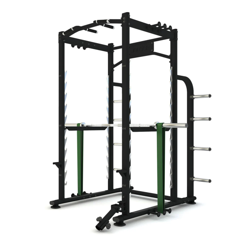 JORDAN® Power Rack with Attachments Black 2