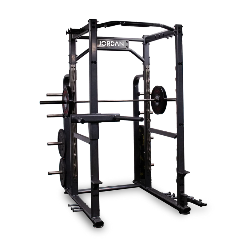 JORDAN® Power Rack with Attachments Black