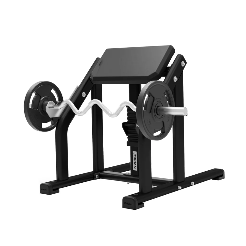 JORDAN Seated Preacher Curl Bench Black